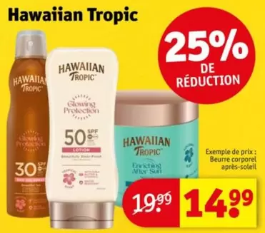Hawaiian - Beurre corporel après-soleil