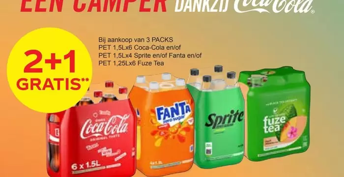 Coca Cola - Coca-Cola, Sprite, Fanta, Fuze Tea