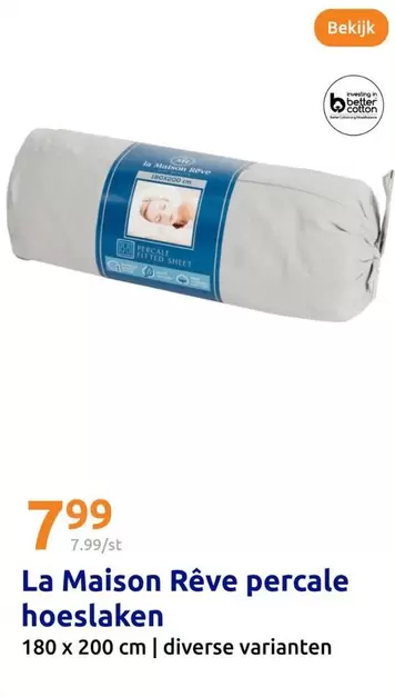 Percale Hoeslaken