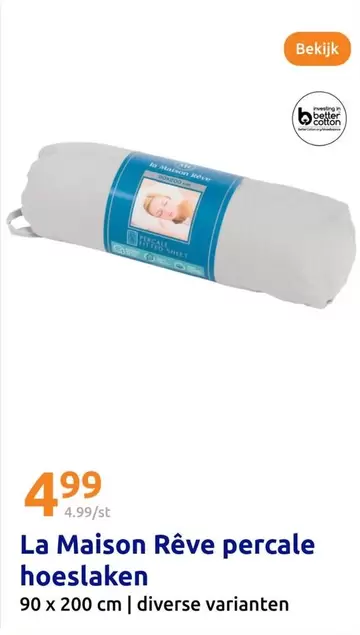 Percale Hoeslaken