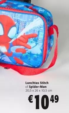 Stitch - Lunchtas  of Spider-Man