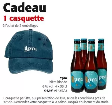 Cadeau - bière blonde