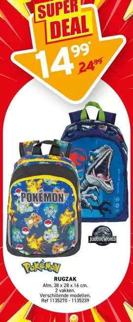 Pokemon - RUGZAK