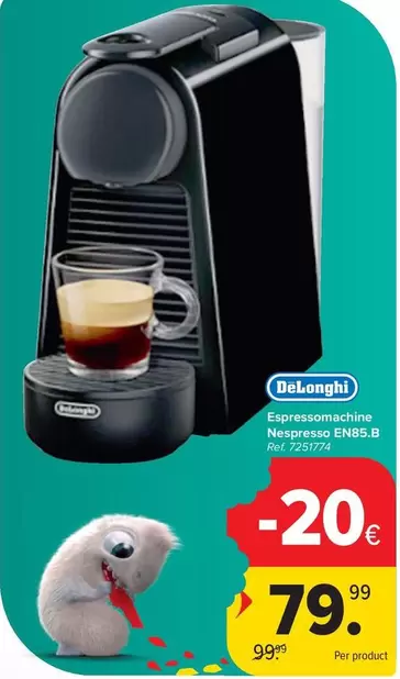 Delonghi - Espressomaschine Nespresso EN85.B