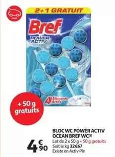 De - BLOC WC POWER ACTIV OCEAN