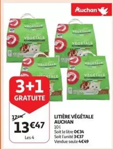 LITIÈRE VÉGÉTALE