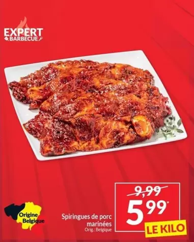 De - Spiringues de porc marinées