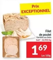 De - Filet de poulet