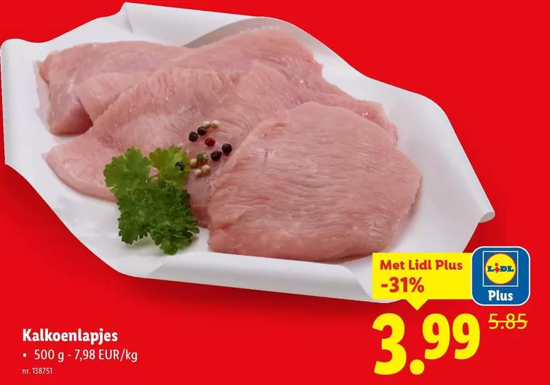 Kalkoenlapjes