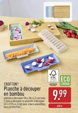 Planche à découper en bambou