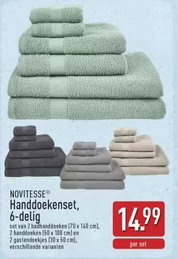 Handdoekenset, 6-delig