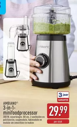 Om - 3-in-1-minifoodprocessor
