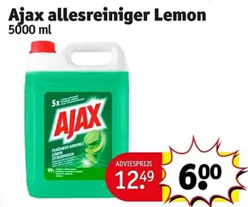 Ajax - allesreiniger Lemon