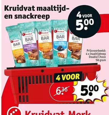 Bar - maaltijd- en snackreep