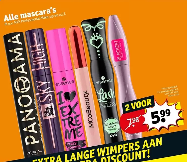 As - Alle mascara's