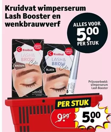 Black - wimperserum Lash Booster en wenkbrauwverf