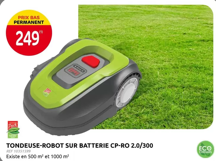 Park - TONDEUSE-ROBOT SUR BATTERIE CP-RO 2.0/300