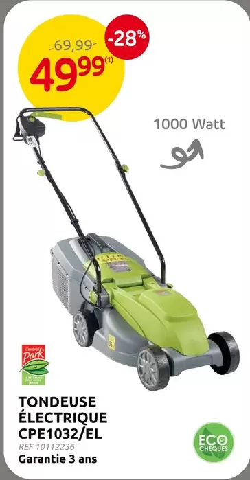 Park - TONDEUSE ÉLECTRIQUE CPE1032/EL