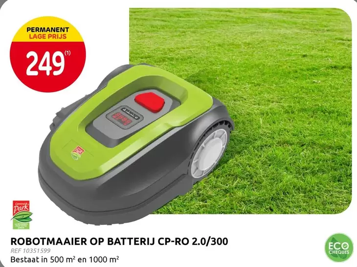 Park - ROBOTMAAIER OP BATTERIJ CP-RO 2.0/300