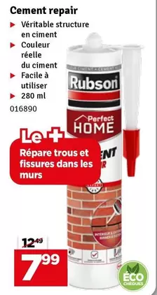 Cement repair