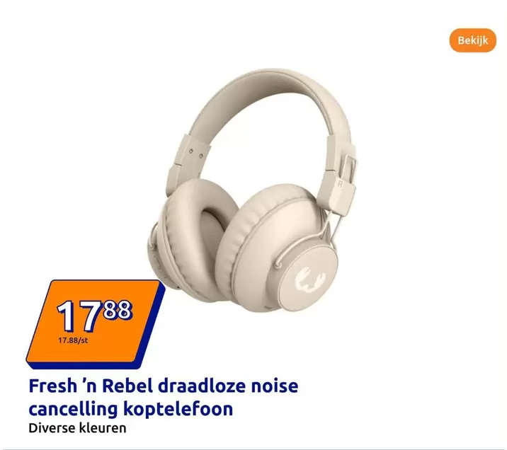 Draadloze Noise Cancelling Koptelefoon