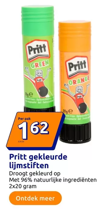 Free - Gekleurde Lijmstiften