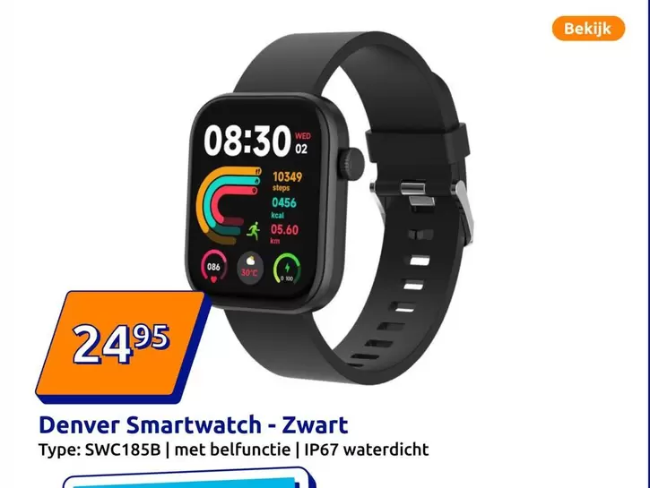 Smartwatch - Zwart