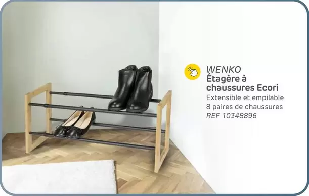 De - Étagère à chaussures Ecori
