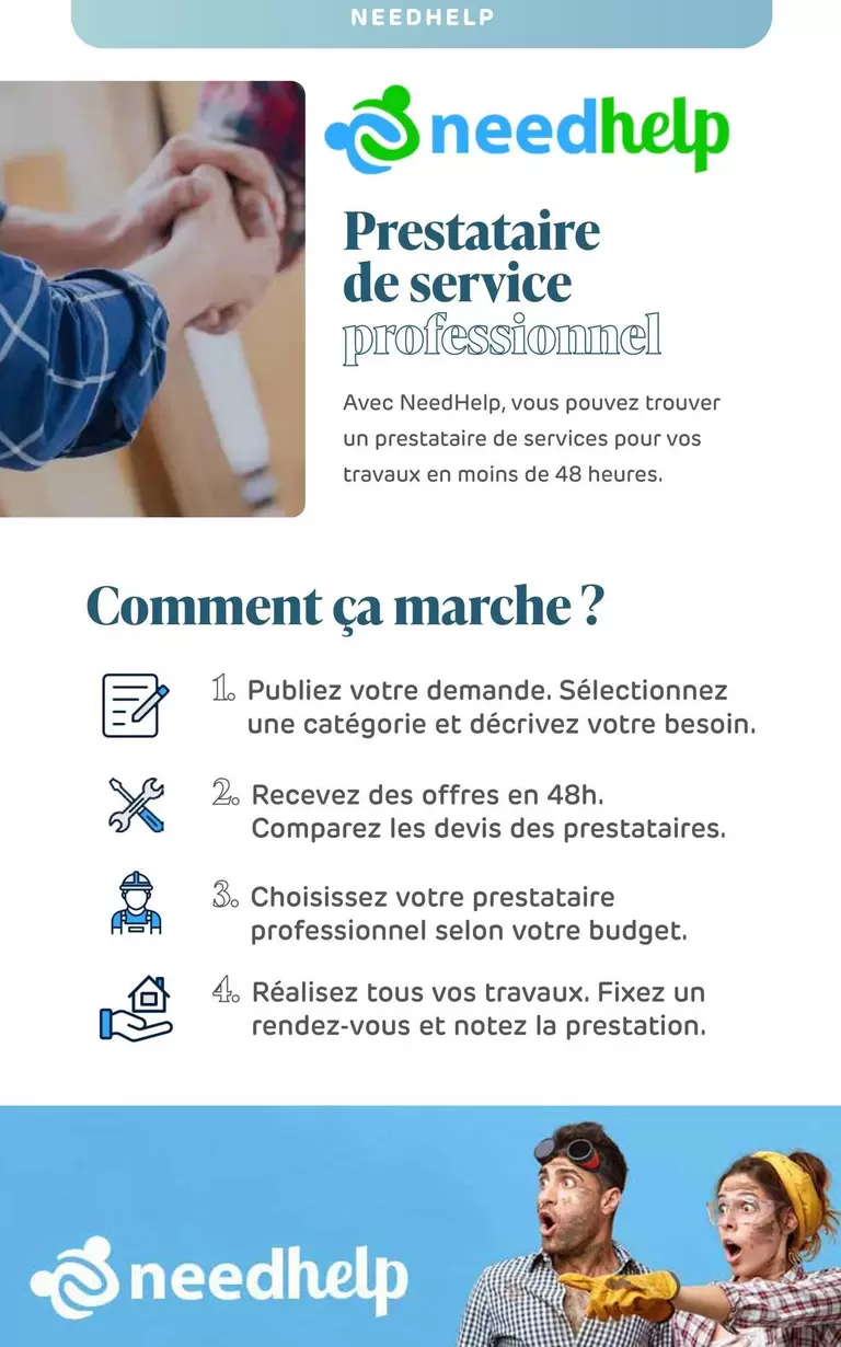 De - Prestataire de service professionnel