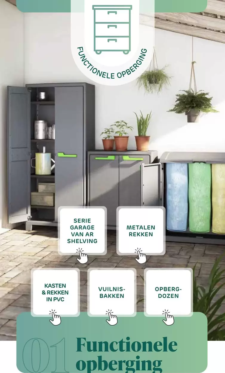 FUNCTIONELE OPBERGING