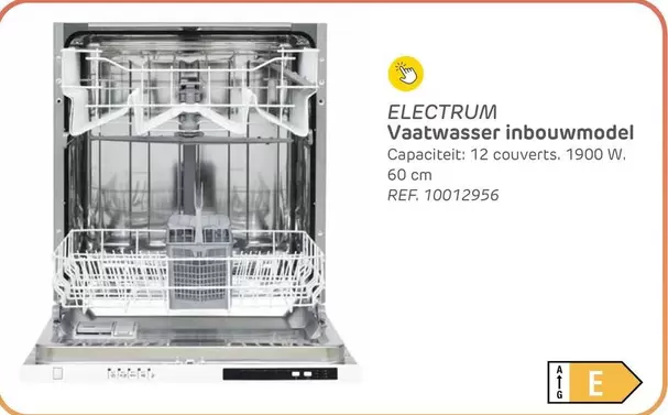 Vaatwasser inbouwmodel