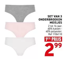 ONDERBROEKEN MEISJES