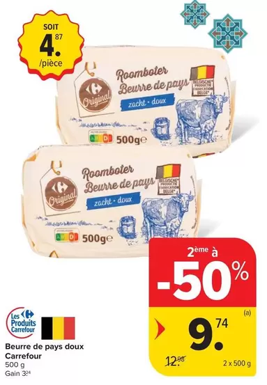De - Beurre de pays doux