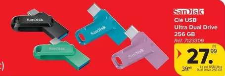 Drive - Clé USB Ultra Dual  256 GB