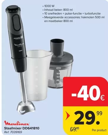 Staafmixer DD641810