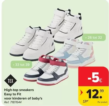 High-top sneakers