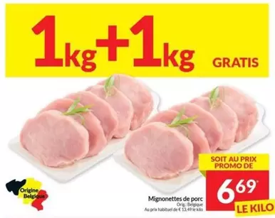 De - Mignonettes de porc