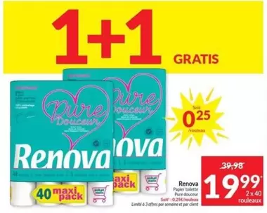 Papier toilette Pure douceur