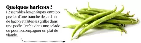 De - Haricots