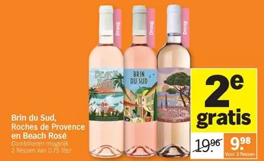 De - Roches de Provence en Beach Rosé
