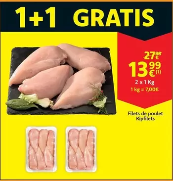 De - Filets de poulet Kipfilets