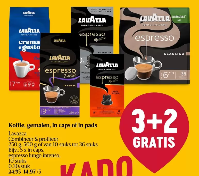 Black - Koffie, gemalen, in caps of in pads