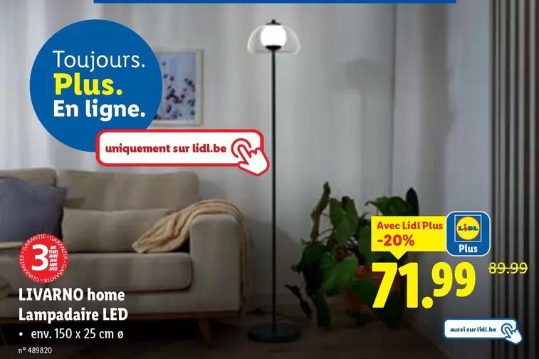 Lampadaire LED