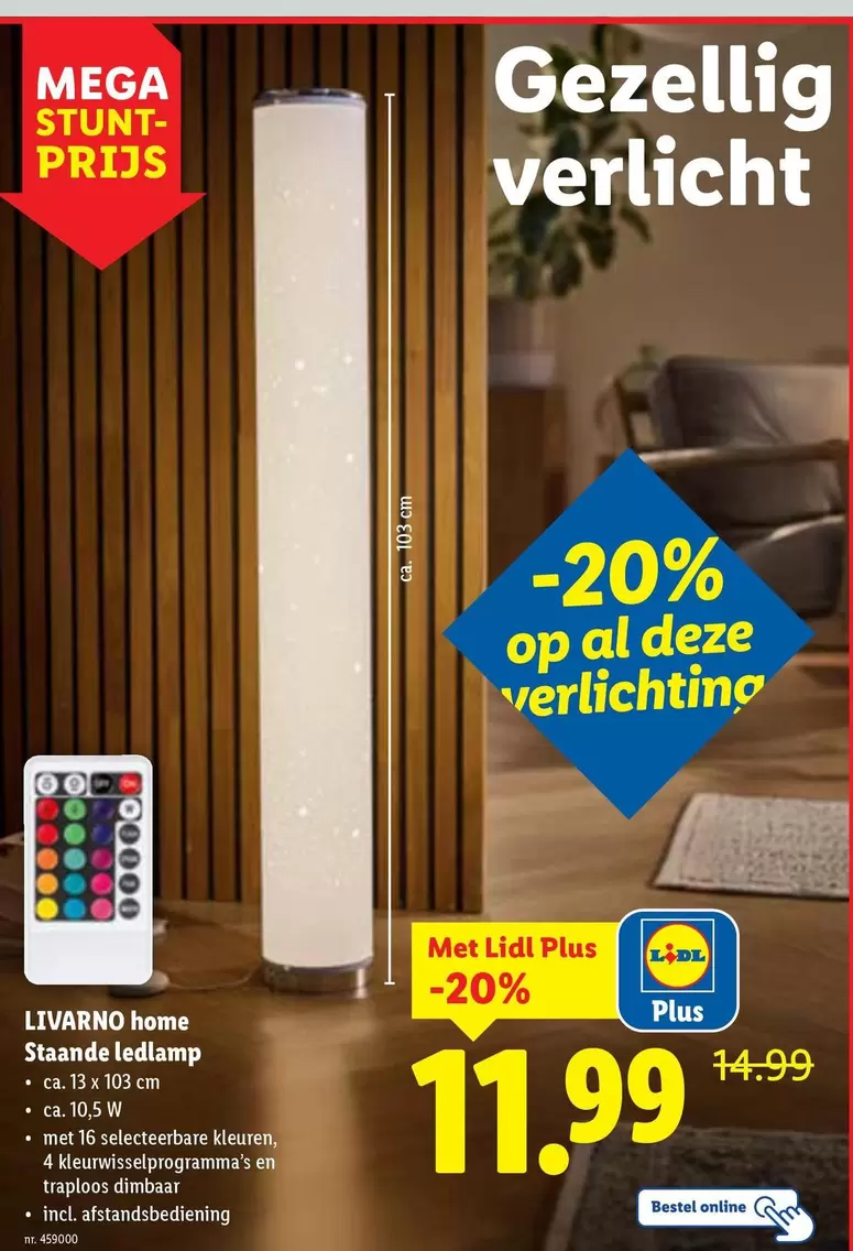 Mega - Staande ledlamp