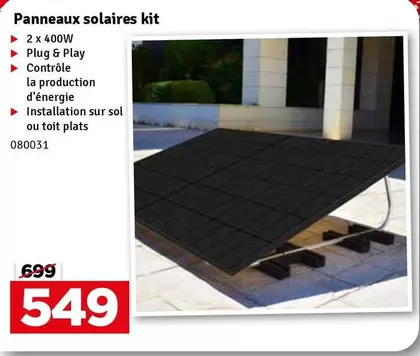 Panneaux solaires kit
