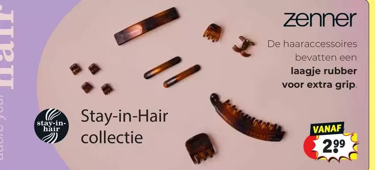 De - Stay-in-Hair collectie