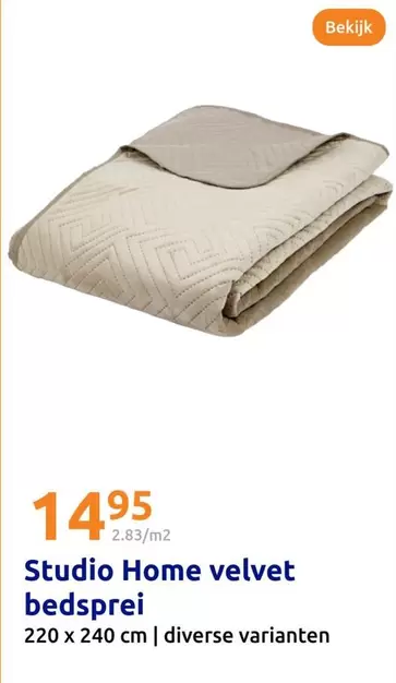 Velvet Bedsprei
