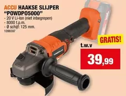 ACCU HAAKSE SLIJPER "POWDP05000"