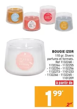 Fleur - BOUGIE IZOR