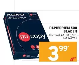 Go - PAPIERRIEM 500 BLADEN